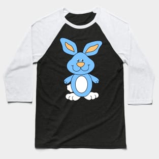 Sweet Blue Bunny Baseball T-Shirt